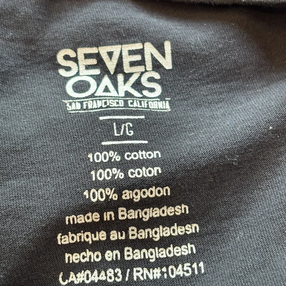 Dear Santa It Wasn’t Me Funny Christmas Tee Black Holiday T-Shirt L - Picture 7 of 7